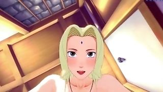 Tsunade And I Have Intense Hump In The Bath. - Naruto Point Of View Manga Porn